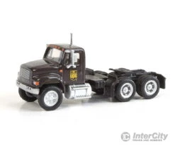 Walthers SceneMaster 11184 International(R) 4900 Dual-Axle Semi Tractor Only - Assembled -- United Parcel Service (Bow Tie Shield Logo; Brown, Yellow)