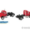 Walthers SceneMaster 11191 International(R) 4900 Single-Axle Semi Tractor Only - Assembled -- Red