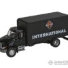 Walthers SceneMaster 11292 International(R) 4900 Single-Axle Box Van - Assembled -- International (black)