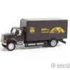 Walthers SceneMaster 11293 International(R) 4900 Single-Axle Box Van - Assembled -- United Parcel Service (Bow Tie Shield Logo; Brown, Yellow) -Walthers Sales walthers scenemaster 11293 international r 4900 single axle box van assembled united parcel service bow tie shield logo brown yellow cars trucks 835