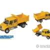 Walthers SceneMaster 11632 International(R) 4300 Crew Cab Dump Truck - Assembled -- Yellow -Walthers Sales walthers scenemaster 11632 international r 4300 crew cab dump truck assembled yellow cars trucks 619