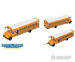 Walthers SceneMaster 11701 International(R) CE School Bus - Assembled -- Yellow, White