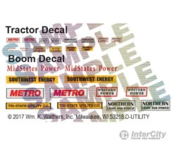 Walthers SceneMaster 11734 International(R) 4300 Utility Truck W/Drill - Assembled -- White (Includes Utility Company Decals) -Walthers Sales walthers scenemaster 11734 international r 4300 utility truck w drill assembled white includes company decals cars trucks 272