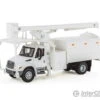 Walthers SceneMaster 11745 International(R) 4300 2-Axle Truck With Tree Trimmer Body - Assembled -- White Cab, Body And Boom -Walthers Sales walthers scenemaster 11745 international r 4300 2 axle truck with tree trimmer body assembled white cab and boom cars trucks 450
