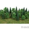 Walthers SceneMaster 1179 Mixed Trees With Flat Bases Pkg(25)