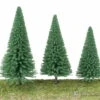 Walthers SceneMaster 1181 Pine Trees Pkg(10) -- 5-1/2 To 7-3/8" 14 To 18cm (Includes Pin Base) -Walthers Sales walthers scenemaster 1181 pine trees pkg 10 5 1 2 to 7 3 8 14 18cm includes pin base vegetation 148