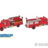 Walthers SceneMaster 11841 International(R) 4900 Crew Cab Fire Engine - Assembled -- Red -Walthers Sales walthers scenemaster 11841 international r 4900 crew cab fire engine assembled red cars trucks 301