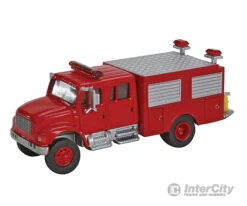 Walthers SceneMaster 11893 International(R) 4900 First Response Fire Truck - Assembled -- Red