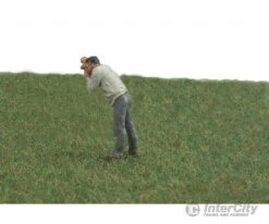 Walthers SceneMaster 1206 Static Grass Flocking -- Green Blend 3/32" 2.5mm Fibers, 3-1/2oz 100g -Walthers Sales walthers scenemaster 1206 static grass flocking green blend 3 32 2 5mm fibers 1 2oz 100g applicators 562