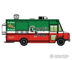 Walthers SceneMaster 12110 Morgan Olson(R) Route Star Van -- Crusty's Pizza Food Truck