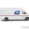 Walthers SceneMaster 12208 Delivery Van - Assembled -- United States Postal Service (white, Blue, Red; "We Deliver For You" Slogan) -Walthers Sales walthers scenemaster 12208 delivery van assembled united states postal service white blue red we deliver for you slogan cars trucks 702