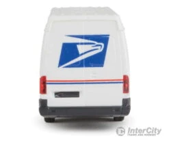 Walthers SceneMaster 12208 Delivery Van - Assembled -- United States Postal Service (white, Blue, Red; "We Deliver For You" Slogan) -Walthers Sales walthers scenemaster 12208 delivery van assembled united states postal service white blue red we deliver for you slogan cars trucks 986