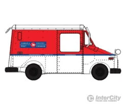Walthers SceneMaster 12254 Long Life Vehicle (LLV) Mail Truck -- Canada Post (1987-1998 Scheme)