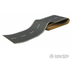 Walthers SceneMaster 1250 Flexible Self-Adhesive Paved Roadway -- Vintage Highway (White Dashed Centerline, White Solid Edge Markings)
