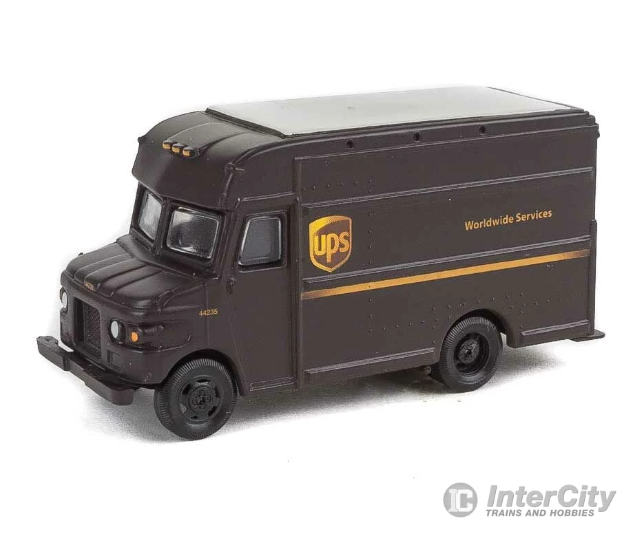 Walthers SceneMaster 14001 UPS Package Car -- United Parcel Service Modern Shield Logo 3 Walthers SceneMaster 14001 UPS Package Car -- United Parcel Service Modern Shield Logo