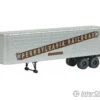 Walthers SceneMaster 2405 35' Fluted-Side Trailer 2-Pack - Assembled -- Pennsylvania Railroad (silver, Tuscan) -Walthers Sales walthers scenemaster 2405 35 fluted side trailer 2 pack assembled pennsylvania railroad silver tuscan freight loads containers 944