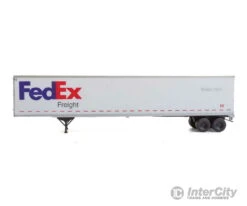 Walthers SceneMaster 2452 53' Stoughton Trailer 2-Pack - Assembled -- FedEx Freight -Walthers Sales walthers scenemaster 2452 53 stoughton trailer 2 pack assembled fedex freight loads containers 763