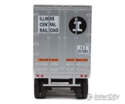 Walthers SceneMaster 2506 40' Trailmobile Trailer 2-Pack- Assembled -- Illinois Central -Walthers Sales walthers scenemaster 2506 40 trailmobile trailer 2 pack assembled illinois central freight loads containers 539