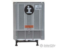 Walthers SceneMaster 2506 40' Trailmobile Trailer 2-Pack- Assembled -- Illinois Central -Walthers Sales walthers scenemaster 2506 40 trailmobile trailer 2 pack assembled illinois central freight loads containers 716
