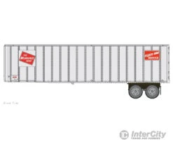 Walthers SceneMaster 2603 Flexi-Van 40' Trailer 2-Pack - Assembled -- Milwaukee Road #1 (Logo, Flexi-Van Placards; End Doors)