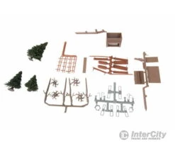 Walthers SceneMaster 2902 Camp Site With Two Trailers - Kit -- Two Camping Trailers, Signs & Accessories -Walthers Sales walthers scenemaster 2902 camp site with two trailers kit camping signs accessories scenery details 169