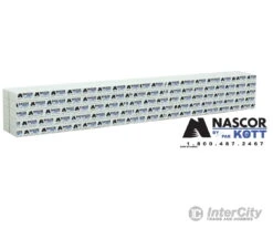 Walthers SceneMaster 3165 Wrapped Lumber Load For WalthersMainline 72' Centerbeam Flatcar -- Nascor (black, Blue)