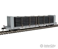 Walthers SceneMaster 3250 Pipe Load -- Kit - Fits WalthersMainline 910-5800 Series Bulkhead Flatcar (Sold Separately) -Walthers Sales walthers scenemaster 3250 pipe load kit fits walthersmainline 910 5800 series bulkhead flatcar sold separately freight loads containers 502