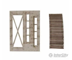 Walthers SceneMaster 4128 Foot Bridge -- Kit - 2-3/8 X 7/8 X 1/2" 6 X 2.2 X 1.3cm -Walthers Sales walthers scenemaster 4128 foot bridge kit 2 3 8 x 7 1 6 3cm scenery details 476