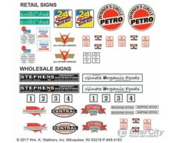 Walthers SceneMaster 4153 Beverage Crates And Bottles -- Pkg(80) - 16 Each Green, Brown, Black, Red -Walthers Sales walthers scenemaster 4153 beverage crates and bottles pkg 80 16 each green brown black red scenery details 629