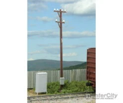 Walthers SceneMaster 4154 Relay Cabinets And Phone Boxes -- Set Of 7; Three Cabinets & Four Phone Boxes