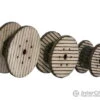 Walthers SceneMaster 4155 Cable Reels -- Laser-cut Wood Kit -Walthers Sales walthers scenemaster 4155 cable reels laser cut wood kit scenery details 763