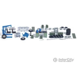 Walthers SceneMaster 4167 Garage Detail Set #1 -- 45-Piece Set