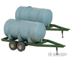 Walthers SceneMaster 4194 Liquid Fertilizer Trailers -- Kit Pkg(4)