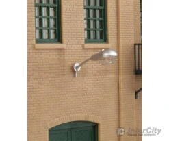 Walthers SceneMaster 4314 Modern Short Arm Wall Mount Light Pkg(3)