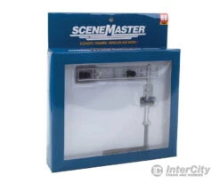 Walthers SceneMaster 4330 Modern Cantilever Grade Crossing Signal -- Two-Lane -Walthers Sales walthers scenemaster 4330 modern cantilever grade crossing signal two lane signals catenary 283