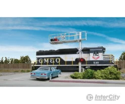 Walthers SceneMaster 4331 Modern Cantilever Grade Crossing Signal -- Single-Lane