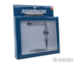 Walthers SceneMaster 4332 Post-1960s Cantilever Grade Crossing Signal -- Single-Lane -Walthers Sales walthers scenemaster 4332 post 1960s cantilever grade crossing signal single lane signals catenary 389