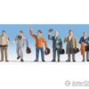 Walthers SceneMaster 6024 Business Travelers -- Pkg(6) -Walthers Sales walthers scenemaster 6024 business travelers pkg 6 figures 170