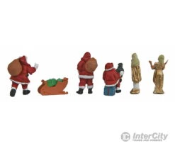 Walthers SceneMaster 6031 Christmas Figures -- Pkg(6) -Walthers Sales walthers scenemaster 6031 christmas figures pkg 6 998