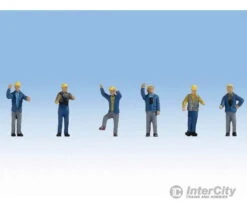 Walthers SceneMaster 6046 1960s & 70s Yard Crewmen Pkg(6)