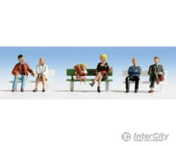 Walthers SceneMaster 6057 Seated People Pkg(6) -- Set #1