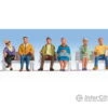 Walthers SceneMaster 6058 Seated People Pkg(6) -- Set #2 -Walthers Sales walthers scenemaster 6058 seated people pkg 6 set 2 figures 770