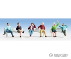 Walthers SceneMaster 6059 Seated People Pkg(6) -- Set #3