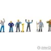 Walthers SceneMaster 6087 Steel Mill Day Crew -- Pkg(6) -Walthers Sales walthers scenemaster 6087 steel mill day crew pkg 6 figures 778