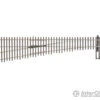 Walthers SceneMaster 70017 Code 70 Nickel Silver DCC Friendly Number 6 Turnout -- Left Hand -Walthers Sales walthers scenemaster 70017 code 70 nickel silver dcc friendly number 6 turnout left hand track turnouts 770