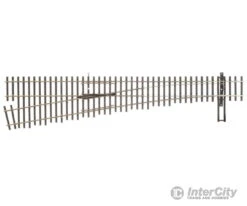 Walthers SceneMaster 70017 Code 70 Nickel Silver DCC Friendly Number 6 Turnout -- Left Hand