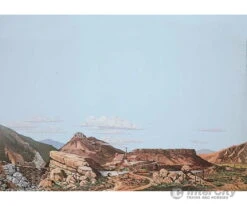 Walthers SceneMaster 703 Background Scene 24 X 36" 60 X 90cm - Instant Horizons(TM) -- Mountain To Desert