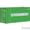 Walthers SceneMaster 8002 20' Corrugated Container With Flat Panel - Assembled -- Evergreen