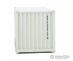 Walthers SceneMaster 8063 20' Corrugated Container - Assembled -- Gateway (gray) -Walthers Sales walthers scenemaster 8063 20 corrugated container assembled gateway gray freight loads containers 556