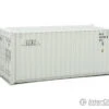 Walthers SceneMaster 8063 20' Corrugated Container - Assembled -- Gateway (gray) -Walthers Sales walthers scenemaster 8063 20 corrugated container assembled gateway gray freight loads containers 940